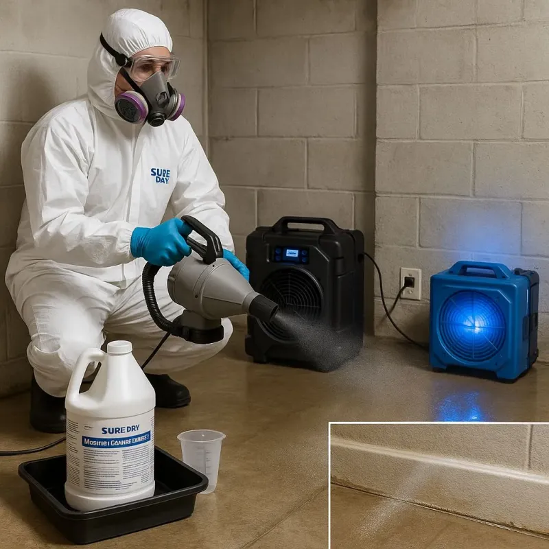 Sanitization and Odor Removal process in Oak Grove, TN