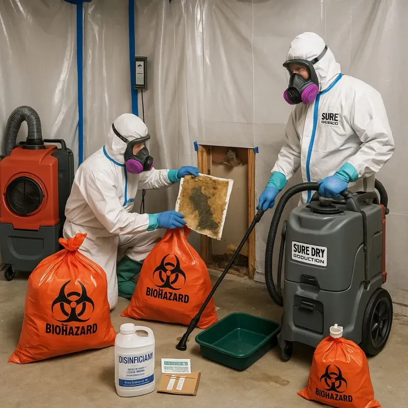 Contaminated Water Handling Protocols process in Oak Grove, TN