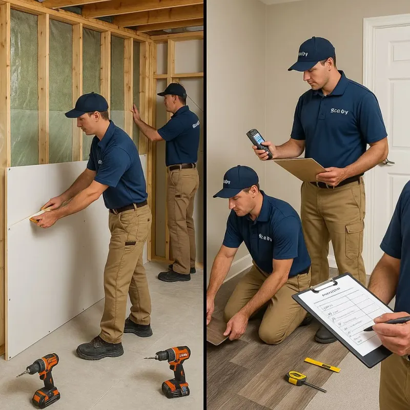 Repairs and Reconstruction process in Oak Grove, TN